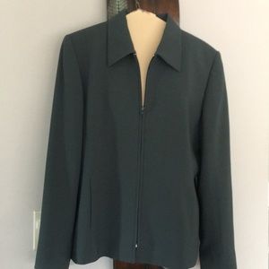 Liz Claiborne zipped blazer